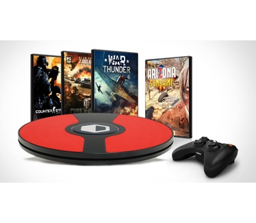 3dRudder 3DRV5 Rood, Zwart