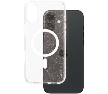 PanzerGlass CARE by PG White MagS iPhone16 6.7