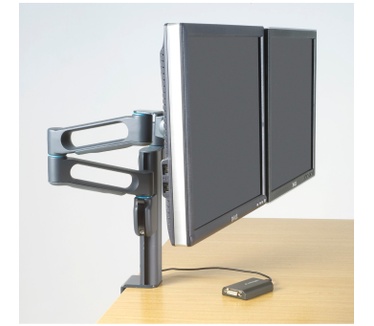 Kensington COLUMN MOUNT DUAL MONITOR ARM K60900US