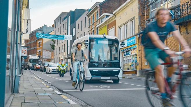 WeRide De Lijn bus in Leuven