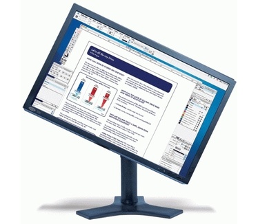 LaCie 526 met blue eye pro-colorimeter Zwart