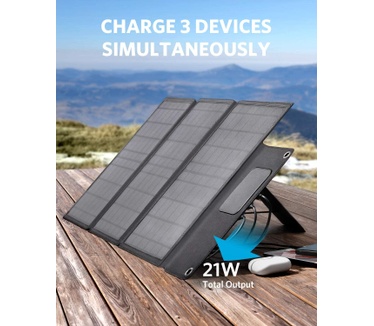 Anker PowerSolar 24W 3-Port USB Solarladegerät