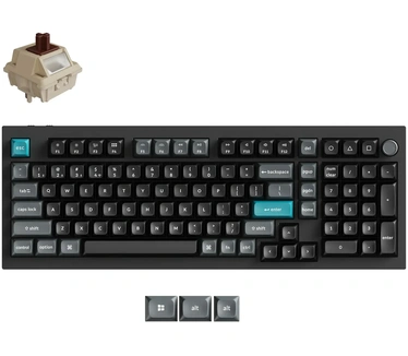 Keychron Q5 Ultra-M3 8K Wireless Custom Mechanical Keyboard, toetsenbord