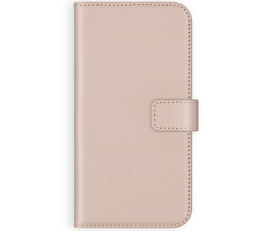 Selencia Echt Lederen Bookcase Samsung Galaxy S21 Plus - Roze