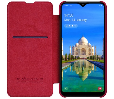 Nillkin Qin PU Leather Book Case - Samsung Galaxy A10 - Rood  Rood