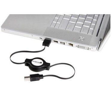 Startech.com 4 ft Retractable USB 2.0 Cable A to B - M/M