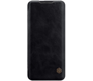 Nillkin Qin PU Leather Book Case voor OnePlus 7 Pro - Zwart  Zwart