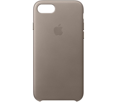 Apple Leren hoesje voor iPhone 8/7 Taupe