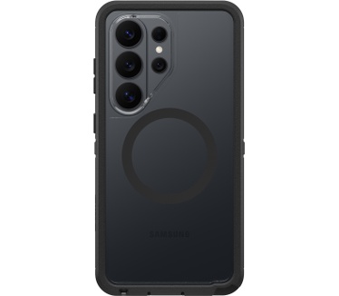 Otterbox Defender Pro XT Clear Series voor Samsung Galaxy S26 Ultra, Dark Side - Geen retailverpakking (iPhone 17 Pro Max) Transparant