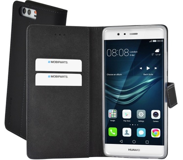 Mobiparts Premium Wallet TPU Case Huawei P9 Black