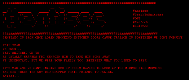 Antisec Panda Security