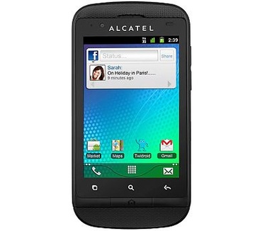 Alcatel OT-918D Zwart