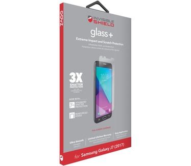 Zagg InvisibleShield Glass+ Screenprotector Samsung Galaxy J7 (2017)