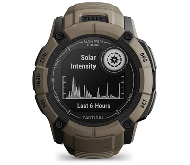 Garmin Instinct 2X Solar Tactical Edition Zwart (Groen)