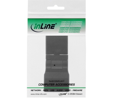 InLine HDMI/HDMI F/F Zwart
