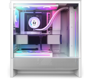 NZXT H5 Flow RGB (2024) Wit