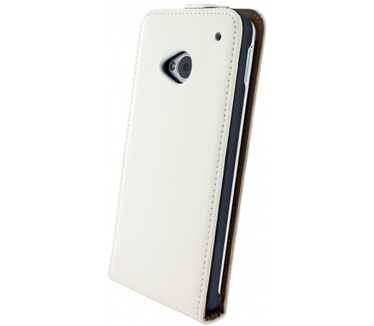 Mobiparts Mobiparts Premium Flip Case HTC One White
