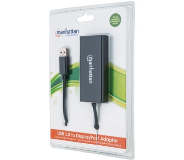 Manhattan SuperSpeed USB 3.0 to DisplayPort Adapter