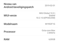 Screenshot Xiaomi Mi 9