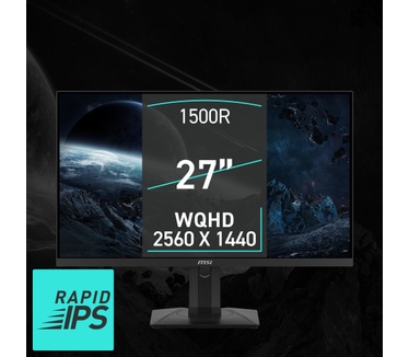 MSI G274QPX Zwart