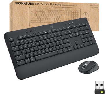 Logitech Signature MK650 Combo For Business (Qwertz Zwitsers) Grafiet
