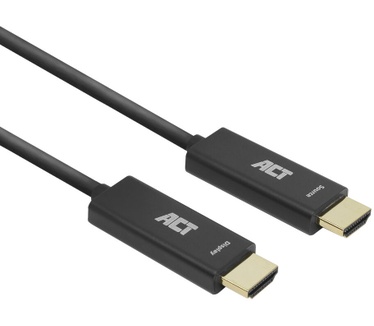 ACT 15 meter HDMI Premium High Speed 4K Active Optical Cable v2.0 LSZH HDMI-A male - HDMI-A male