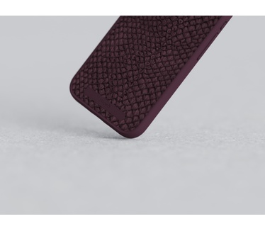 Njord byElements Salmon Leather Magsafe Case for iPhone 15 Pro, Rust