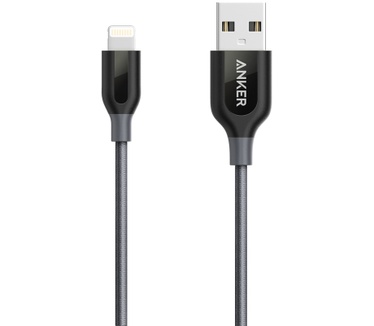 Anker Lightning to USB 3.0 Kabel - 1 meter - Zwart