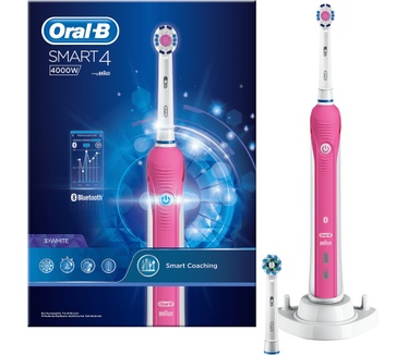 Oral-B Smart 4 4000W Pink Edition Bluetooth