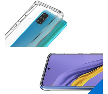 Accezz Xtreme Impact Backcover Samsung Galaxy A51 - Transparant