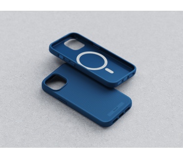 Njord byElements Slim Case 100% GRS MagSafe iPhone 15 Plus, Blauw