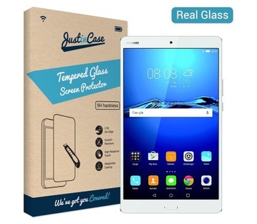 Just in Case Huawei MediaPad M3 8.4 Tempered Glass - Arc Edge