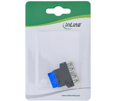 InLine 33444I Blauw, Zwart