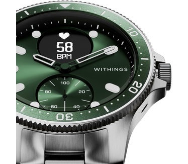 Withings Scanwatch Horizon Groen (RVS)