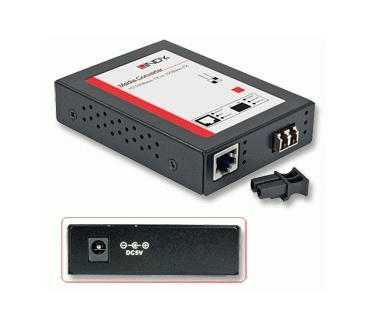 Lindy LC Fast Ethernet Fibre Optic Converter