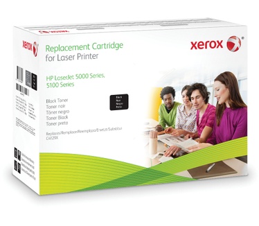 Xerox Zwarte toner cartridge. Gelijk aan HP C4129X. Compatibel met HP LaserJet 5000, LaserJet 5100