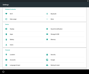 Screenshot Google Pixel C