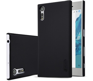 Nillkin Frosted Shield Hard Case voor Sony Xperia XZ - Zwart Zwart