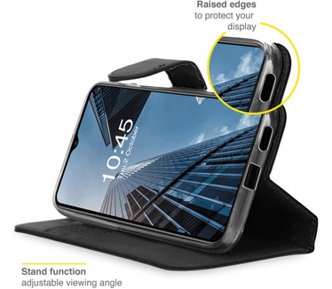 Accezz Wallet Softcase Bookcase Xiaomi Redmi 9C - Zwart (Redmi 9C) Zwart
