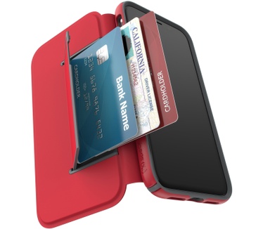 Speck Presidio Folio iPhone XR (iPhone XR) Rood