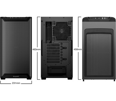 be quiet! Pure Base 501 Airflow Window Black