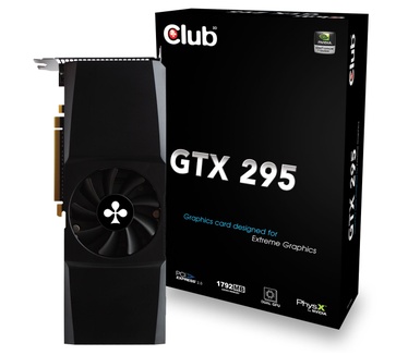 Club3D GTX-295 1792MB GDDR3 PCI-E