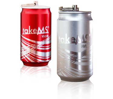 TakeMS Mem-Drive Vstyle 4GB Zilver