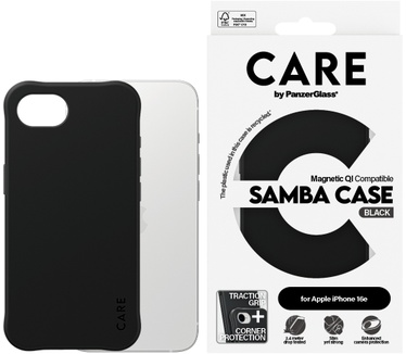 PanzerGlass CARE by PG FS BLK MagS iPhone SE 25 (Apple - iPhone 16e) Transparant
