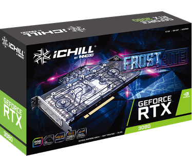 Inno3D GeForce RTX 3080 iChill Frostbite LHR