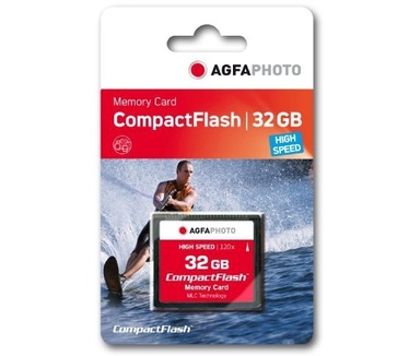 Agfaphoto USB & SD Cards AgfaPhoto Compact Flash     32GB SPERRFRIST 01.01.2010
