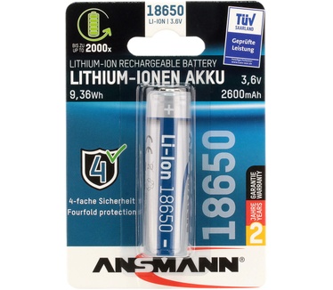 Ansmann Li-Ion Akku 18650
