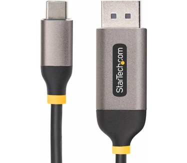 Startech.com 3m USB-C naar DisplayPort Adapter Kabel, 8K 60Hz, 4K 144Hz, HDR10, USB Type-C naar DP 1.4 Video Converter Kabel, USB4/Thunderbolt 3/4 Compatibel