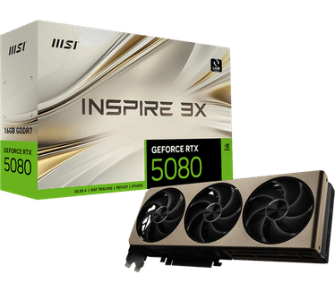 MSI GeForce RTX 5080 16G INSPIRE 3X