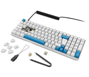 Sharkoon SKILLER SGK50 S2 GPRO Yellow PBT white